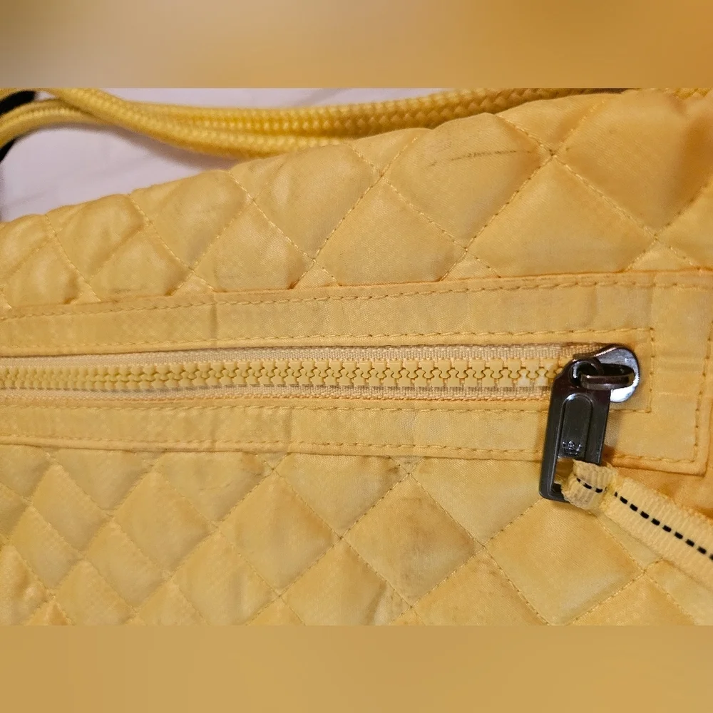 Oliver Thomas Tennis Backpack Drawstring Bag Cinch Yellow - Picture 12 of 15